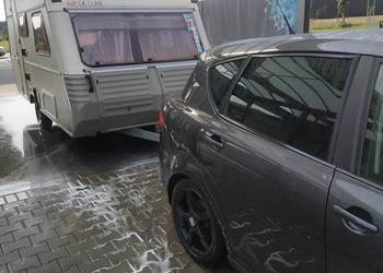 Przyczepa kempingowa KIP DE LUXE z przedsionkiem