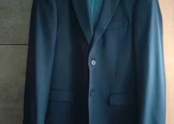 Marynarka Wełniana granatowa oversize o męskim kroju Pinterest Old money re