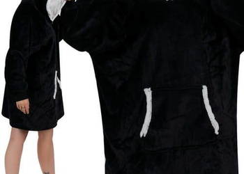 Bluza / Koc Oversize XXL - czarny
