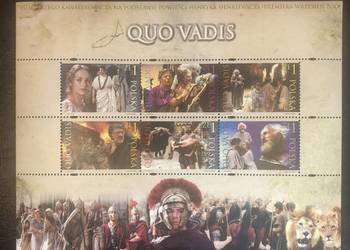 Blok 176 czysty ** znaczki Fi 3763-3768 Quo Vadis 2001
