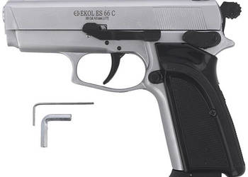 Pistolet wiatrówka EKOL Voltran ES 66C White 4.5 mm