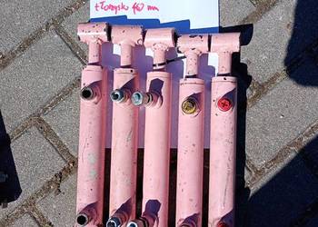 Siłowniki hydrauliczne dwustronnego działania dł 345mm skok 150mm