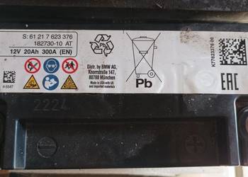 61219321815 bmw i3 AKUMULATOR AGM ORIGINAL BMW