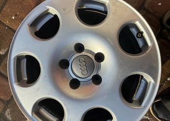 Felga 4 sztuki 16" z dekielkami Oryginał AUDI