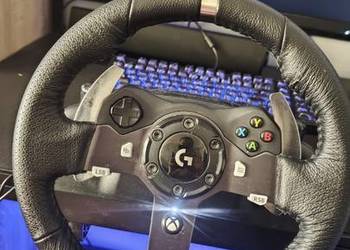 Logitech g920 ( g29 dla Xbox/pc) + kierownica F1 + adapter pod 70mm