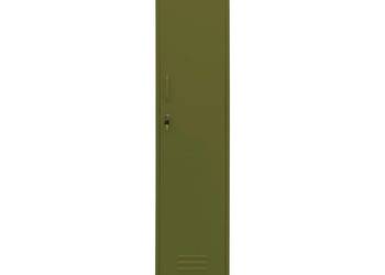 vidaXL Szafka, oliwkowa, 35x46x180 cm, stalowa(SKU:336252)
