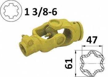 Kompletny przegub Cardana na rurę 61x47 S5 0SNOW240EST00