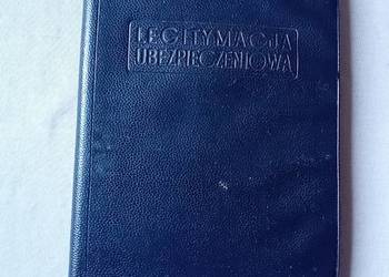 Legitymacja ubezpieczeniowa pracownika PKP, 1964 r. Legitymacja ubezpieczeniowa pracownika PKP, 1964 r.
