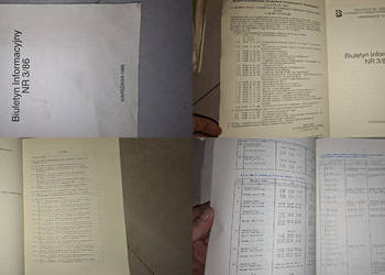 Unikalny Biuletyn Informacyjny MRiGPiK 3/86 – bardzo niski nakład, Warszawa