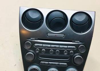 Panel środkowy radio nawiew kratki mazda 6 gg 1 02-08