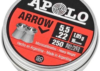 Śrut Apolo Arrow 5.5 mm, 250 szt. 1.05g/16.0gr (19941)