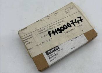 Siemens 6ES7 135-4FB01-0AB0 AO Module