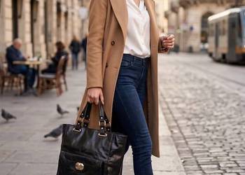Duża Torba DKNY Vintage Skórzana 100% Oryginał – Stan Idealny Po Renowacji