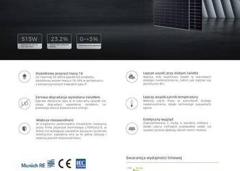 PALETA 37 szt. JolyWood 505W JW-HD108N-R2 N-type Bifacial Dual-Glass Czarna