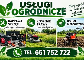 Oferuje usługi ogrodnicze