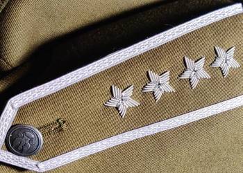 Obszycia pagonów na mundurach WP SW i PSP