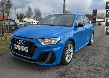 Audi A1 Sportback Pakiet S1 Czarny Dach Wirtualny Kokpit Carplay Piękny GB…