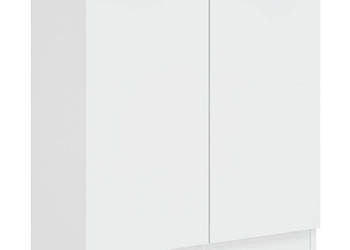 Komoda biała 60x30x70 cm materiał drewnopochodny WM-811061