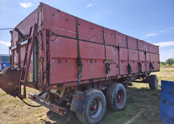 Przyczepa rolnicza WACKENHUT, 3-osiowa, trójstronny wysyp, poj. 30 m3, żmi…