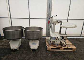 Mieszałka hokejowa/spiralna DIOSNA z dwoma dzieżami wyjezdnymi