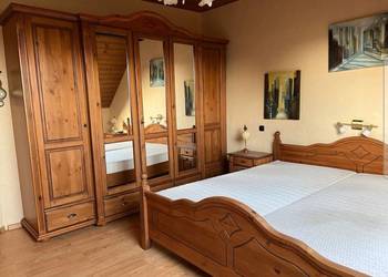 Cała Sypialnia z drewna