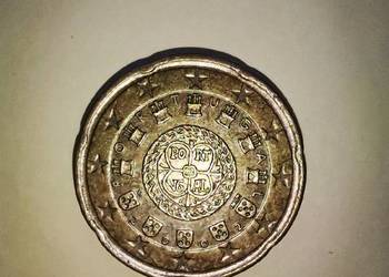 Portugal, 20 Euro Cent, 2002, Lisbon, Mosi