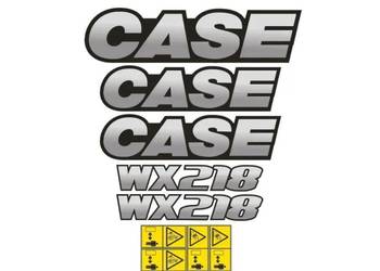 Naklejki oklejenie naklejka - CASE WX218 Zamiennik