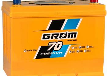 Akumulator 70Ah 620A  Grom Racing  Japan P+