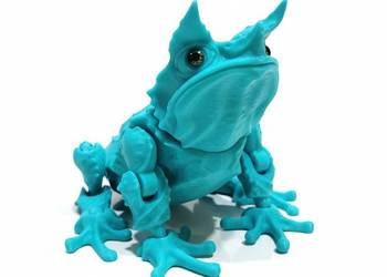 Żaba liściasta 3D (Megophrys nasuta) – elastyczna, artykułowana, PETG