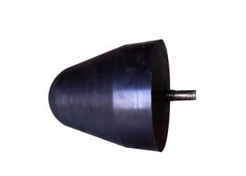 ODBÓJNIK ODBÓJ GUMOWY STOŻEK 115x140mm ŚRUBA 12mm POLSKI [0079]