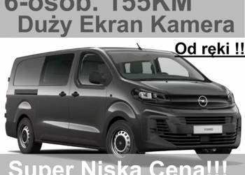 Opel Vivaro L2 150KM Super Niska Cena 6-os. 1655 zł Od ręki !!! Kamera Czu…