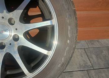 Felgi aluminiowe 4x DEZENT 16” 5x112 + opony 205/55 R16