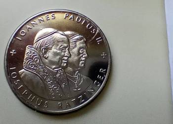 Stare monety 1 dolar 2006  Papież Jan Paweł II i Joseph Ratzinger Somalia