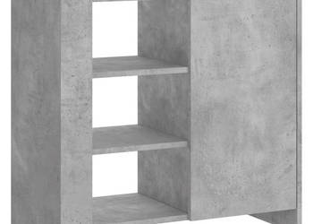 Szafka szarość betonu 735x35x75 cm materiał drewnopochodny WM-848405