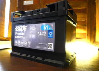 Akumulator  61Ah 600A EA612 P+ Exide Premium Szczecin W. Kadłubka 39