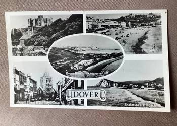 DOVER - MIASTO NAD KANAŁEM LA MANCHE, M. IN. WIDOK NA ZAMEK