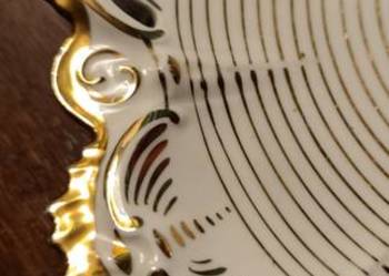 Moritz Zdekauer (MZ) Austria (1884 - 1909)
Prześliczna,  secesyjna patera,