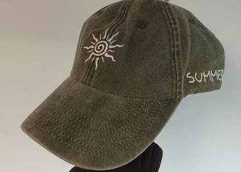 Czapka z daszkiem 100% bawełna SUMMER