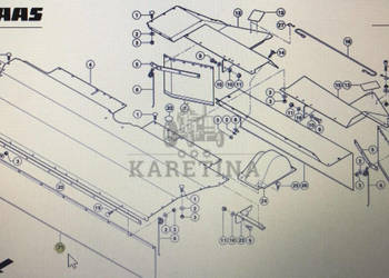 CLAAS 00 922 271 2/CLAAS Corto fartuch ochronny przedni