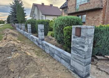 Bloczek ogrodzeniowy JONIEC Roma Horizon onyx