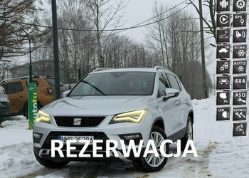 Seat Ateca 2.0 TDI / 190KM 4DRIVE FULL LED Automat Nawigacja Kamery 360 Pa…