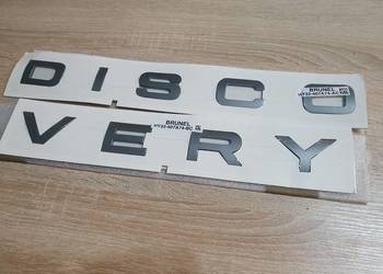 LAND ROVER DISCOVERY EMBLEMAT NAPIS PRZÓD HY32-407A74-BC