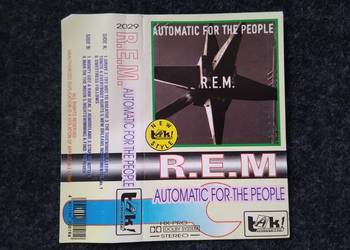 MC cassette cover R.E.M AUTOMATIC FOR THE PEOPLE