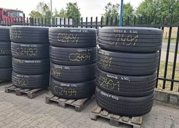 Opona używana ciężarowa 385/65R22.5 NACINANA,POGŁĘBIANA