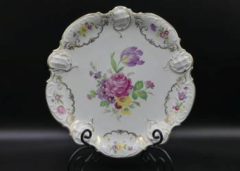 Ogromna patera Rosenthal, średnica 33, cm stanniemal witrynowy , 1901-33