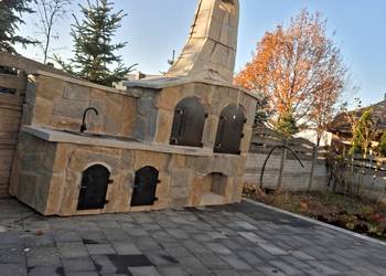 Wędzarnia , grill, zestaw ze zlewem