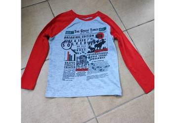 bluza top t-shirt  sportowa do szkoły przedszkola bluzka koszulka