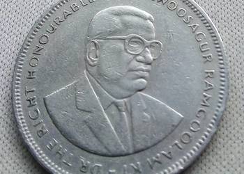 MAURITIUS 5 RUPEES 1987 r
