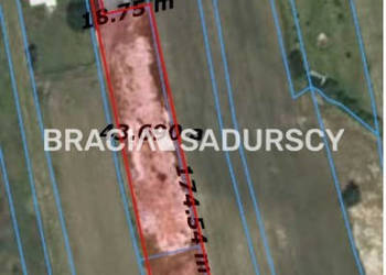 Działka 4642m2 Kaszów