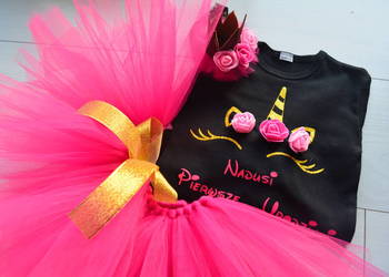 Komplet tutu  rok pierwsze Urodziny